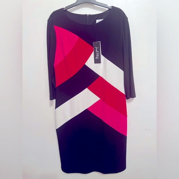Joseph Ribkoff | Dresses | Joseph Ribkoff Knee Length Herringbone Dress ...